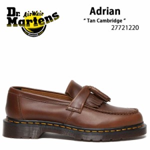 Dr.Martens ドクターマーチン ローファー タッセルシューズ  Adrian Tan Cambridge 27721220 エイドリアン ローファー タン ブラウン