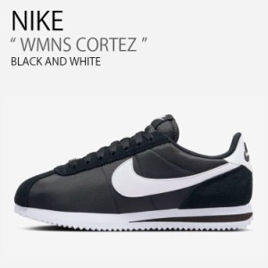 NIKE ナイキ スニーカー WMNS CORTEZ ウィメンズ コルテッツ DZ2795-001 ランニングシューズ ブラック ホワイト メンズ レディース