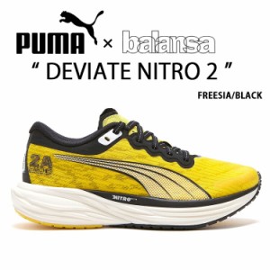 PUMA プーマ スニーカー balansa DEVIATE NITRO 2 FREESIA BLACK PKI37918301 リバレートニトロ2