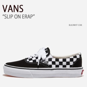 VANS バンズ スニーカー SLIP ON ERAP BLACK WHITE CHECK V98CF スリッポンエラップ ブラック ホワイトチェック