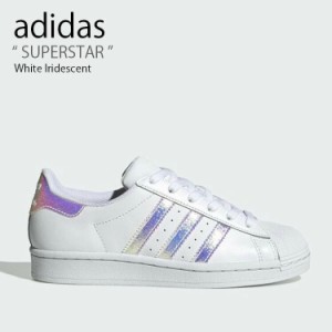 adidas アディダス スニーカー SUPER STAR J スーパースター White Iridescent オーロラ FV3139