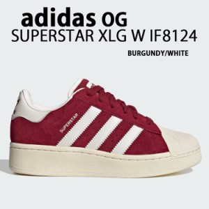 adidas originals アディダス レディース スニーカー SUPERSTAR XLG W IF8124 厚底 BURGUNDY WHITE スーパースター シューズ レザー 本革