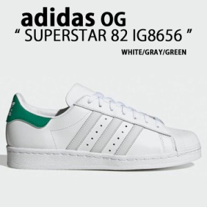 adidas originals アディダス スニーカー SUPERSTAR 82 IG8656 スーパースター82 シューズ レザー WHITE GREEN 本革 ホワイト グリーン