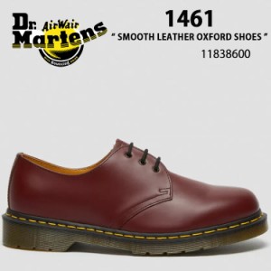 Dr.Martens ドクターマーチン レザーシューズ 1461 SMOOTH LEATHER OXFORD SHOES 11838600 CHERRY RED SMOOTH 3EYE チェリーレッド