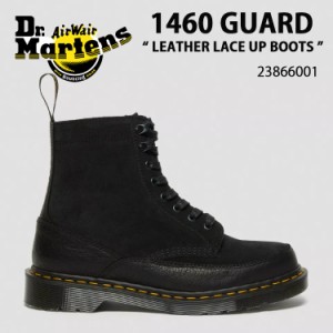 Dr.Martens ドクターマーチン 8ホール ブーツ 1460 GUARD LEATHER LACE UP BOOTS 26863001 BLACK DURANGO+SPLIT SUEDE スエード ブラック