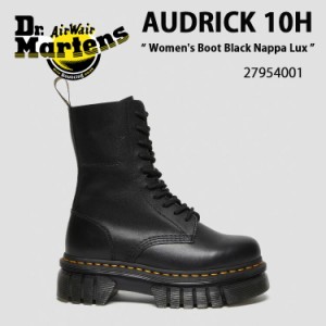 Dr.Martens ドクターマーチン ブーツ 10H ブーツ Audrick 10H Boot Black Nappa Lux 27954001 ブラック 厚底 レディース