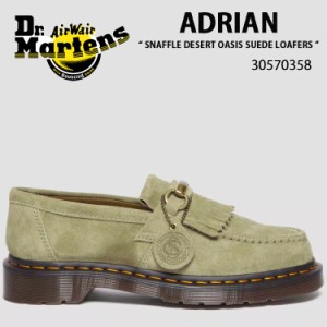 Dr.Martens ドクターマーチン ローファー タッセルシューズ ADRIAN SNAFFLE DESERT OASIS SUEDE LOAFERS 30570358 PALE OLIVE DESERT OAS