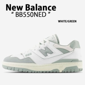 New Balance ニューバランス スニーカー BB550NED WHITE GREEN シューズ NewBalanceBB550 ニューバランス BB550 レザー ダッドシューズ