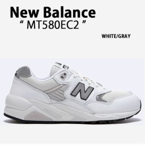 New Balance ニューバランス スニーカー MT580EC2 WHITE GRAY シューズ NEWBALANCE580 ネホワイト グレー ニューバランス580 レザー 本革