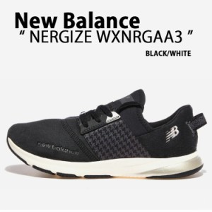 New Balance ニューバランス レディース スニーカー NB NERGIZE エネジャイズ WXNRGAA3 BLACK GRAY シューズ ブラック スリッポンタイプ