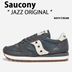 Saucony サッカニー スニーカー JAZZ ORIGINAL NAVY CREAM S2044-672 シューズ ジャズオリジナル