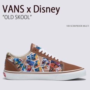 VANS バンズ スニーカー OLD SKOOL DISNEY 100 SCRAPBOOK MULTI VN0005UFBMB オールドスクール ディズニー