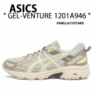 ASICS アシックス スニーカー GEL-VENTURE 6 1201A946-020 VANILLA CUSTARD SILVER BIRCH シューズ ベンチャー6 シルバーバーチ バニラ