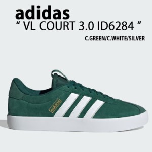 adidas アディダス スニーカー VL COURT 3.0 ID6284 VLコート3.0 COLLEGIATE GREEN CLOUD WHITE WONDER SILVER