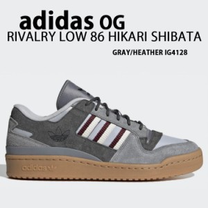 adidas Originals アディダス オリジナルス スニーカー RIVALRY 86 LOW HIKARI SHIBATA IG4128 GRAY HEATEHR ライバリー ロー  コラボ