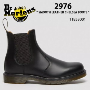 Dr.Martens ドクターマーチン サイドゴア レザーシューズ  2976 SMOOTH LEATHER CHELSEA BOOTS 11853001 Black SMOOTH チェルシー