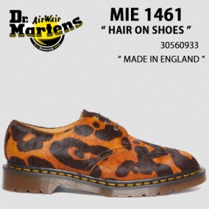 Dr.Martens ドクターマーチン レザーシューズ  3ホールシューズ MIE 1461 HAIR ON SHOES MADE IN ENGLAND Ocelot HAIR ON 30560933 オセ