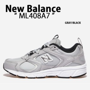 New Balance ニューバランス スニーカー NEWBALANCE ML408 ML408A7 GRAY BLACKシューズ グレー ブラック メンズ レディース