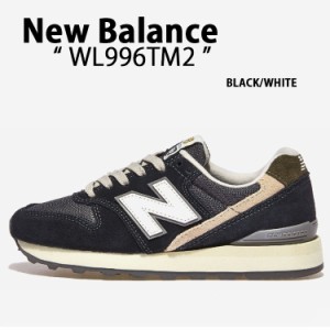 New Balance ニューバランス レディース スニーカー WL996TM2 BLACK WHITE GRAY シューズ スエード NewBalance996 ニューバランス996
