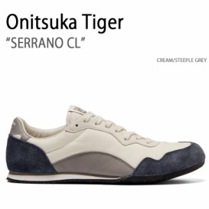 Onitsuka Tiger オニツカタイガー スニーカー SERRANO CL CREAM STEEPLE GREY メンズ レディース 1183B886.101