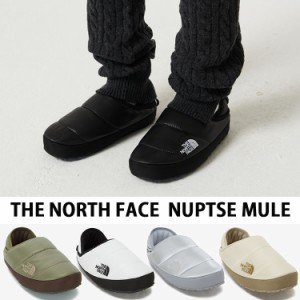 THE NORTH FACE ノースフェイス ダウンサンダル NUPTSE MULE ヌプシ ミュール スリッポン シューズ サンダル スリッパ  外履き NS93P52