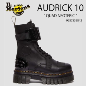 Dr.Martens ドクターマーチン QUAD NEOTERIC AUDRICK 10 ホール ブーツ 30970001 BLACK ブラック レディース 女性用