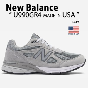 New Balance ニューバランス スニーカー U990GR4 MADE IN USA シューズ GRAY スエード NewBalance990 ニューバランス990 スウェード 