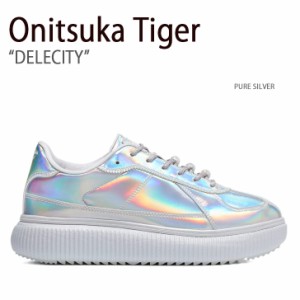 Onitsuka Tiger オニツカタイガー スニーカー DELECITY PURE SILVER デレシティ ピュアシルバー