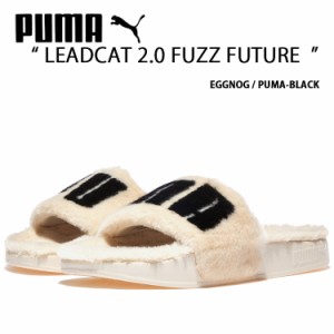 PUMA プーマ スニーカー LEADCAT 2.0 FUZZ EGGNOG PUMA BLACK 387313-02 リードキャット パーズ エッグノッグ プーマブラック レディース