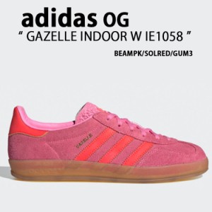 adidas Originals アディダス スニーカー GAZELLE INDOOR W IE1058 ガゼル インドア W BEAMPK SOLRED GUM3 ビームピンク