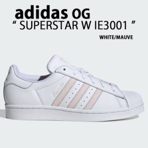 adidas originals アディダス レディース スニーカー SUPERSTAR W IE3001 スーパースター WHITE MAUVE シューズ レザー 本革 ホワイト