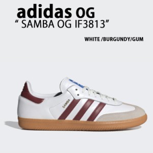 adidas originals アディダス スニーカー SAMBA OG IF3813 サンバ オリジナル WHITE BURGUNDY GUM