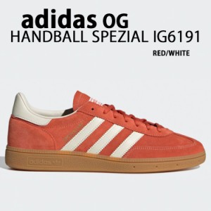 adidas Originals アディダス スニーカー HANDBALL SPEZIAL IG6191 RED WHITE ハンドボール スペツィアル シューズ スエード レッド