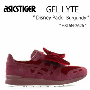 asics Tiger アシックスタイガー スニーカー GEL LYTE Disney Pack Snow White Burgundy H8L6N-2626 ゲルライト レディース 女性用