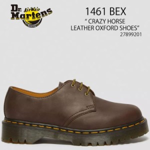 Dr.Martens ドクターマーチン レザーシューズ 1461 BEX CRAZY HORSE LEATHER OXFORD SHOES 27899201 Dark Brown 3EYE