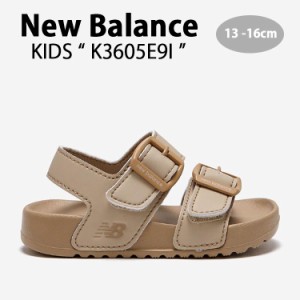 New Balance ニューバランス キッズ サンダル NewBalance 3605 BEIGE キッズシューズ ベージュ K3605E9I ベビー用 キッズ用 子供用