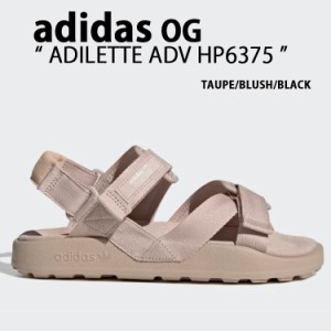 adidas アディダス サンダル ADILETTE アディレッタ アドベンチャー HP6375 TAUPE BLUSH BLACK