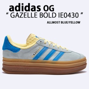 adidas originals アディダス レディース スニーカー 厚底 GAZELLE BOLD IE0430 ガゼル ボールド スエード BLUE 厚底シューズ ブルー