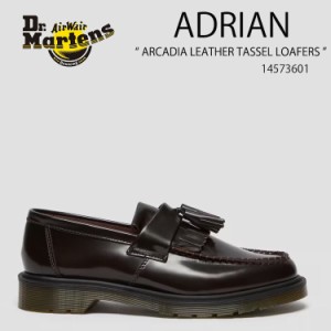 Dr.Martens ドクターマーチン タッセル ローファーシューズ  ADRIAN ARCADIA LEATHER TASSEL LOAFERS 14573601 Cherry Red Arcadia チェ