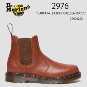 Dr.Martens ドクターマーチン サイドゴア レザーシューズ  2976 CARRARA LEATHER CHELSEA BOOTS 31002225 Saddle Tan Carrara