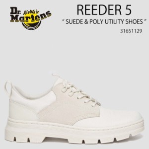 Dr.Martens ドクターマーチン シューズ REEDER 5 UTILITY SHOES 31651129 OFF WHITE+NATURAL スニーカータイプ レースアップシューズ