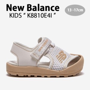 New Balance ニューバランス キッズ サンダル NewBalance 8810 BEIGE キッズシューズ ベージュ K8810E4I ベビー用 キッズ用 子供用