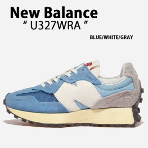 New Balance ニューバランス スニーカー U327WRA BLUE WHITE GRAY シューズ スエードアッパー NewBalance327 ブルー ホワイト