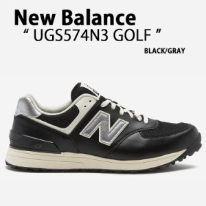New Balance ニューバランス ゴルフ シューズ UGS574N3 GOLF BLACK GRAY スニーカー NewBalance574 ニューバランス574 ゴルフシューズ ス