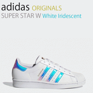 adidas アディダス スニーカー SUPER STAR W スーパースター White Iridescent オーロラ FX7565 