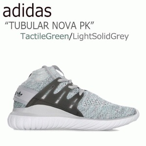 adidas アディダス スニーカー TUBULAR チューブラー NOVA PK Green Grey グリーン グレー BB8410 