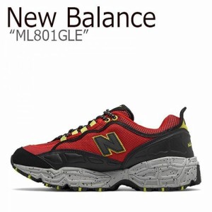 New Balance ニューバランス スニーカー ML801GLE RED レッド 801