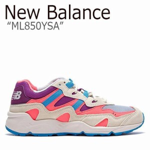 New Balance ニューバランス スニーカー 850 BEIGE ベージュ ピンク PINK PURPLE ML850YSA