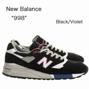 New Balance ニューバランス スニーカー 998 Black Violet M998BK MADE IN USA アメリカ製