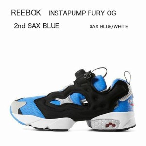 REEBOK リーボック スニーカー INSTAPUMP FURY ポンプフューリー ブルー ホワイト 2ND M48756 リーボック【中古】未使用品